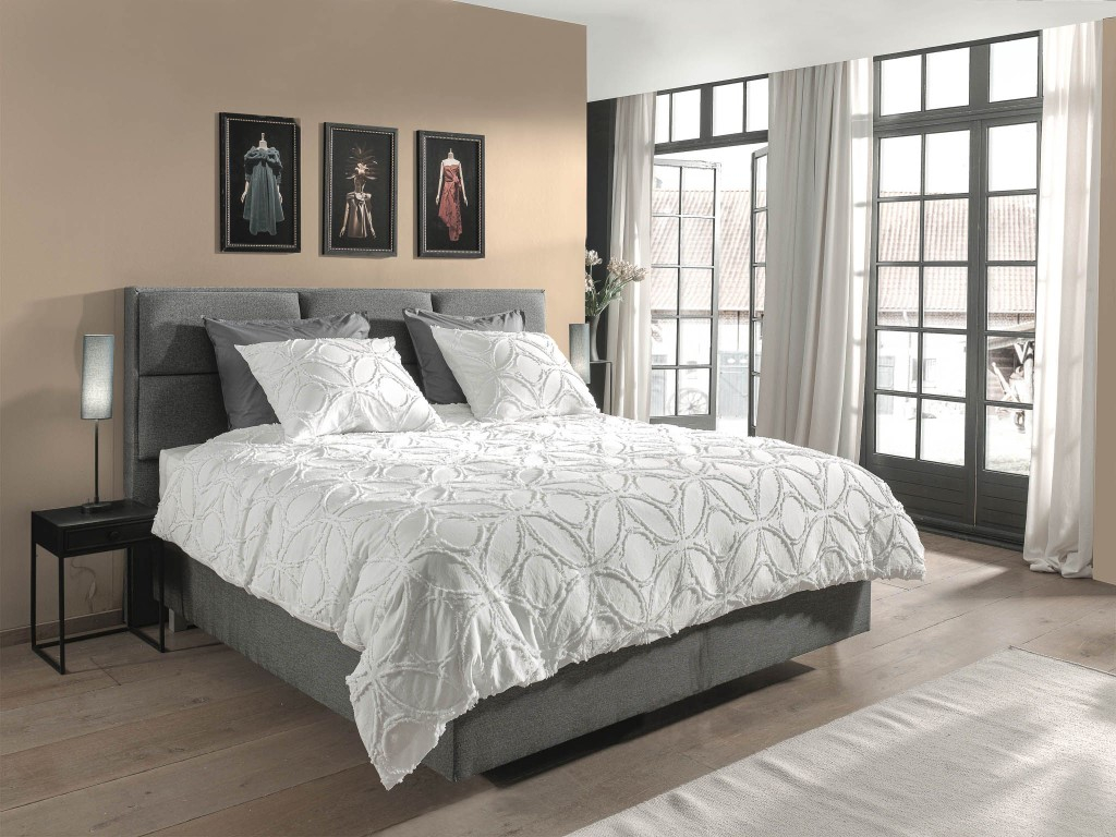 Heckett & Lane Dekbedovertrek Mion White 140x200