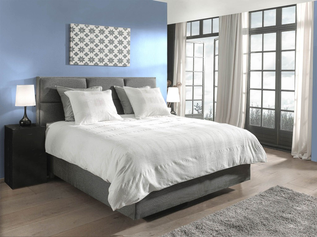 Heckett & Lane Dekbedovertrek Shaya White 140x200