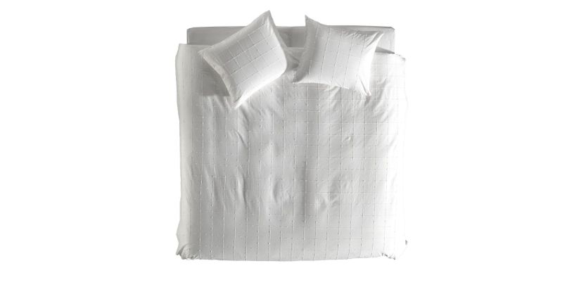 Heckett & Lane Dekbedovertrek Tito White 140x200