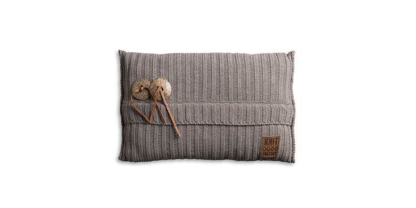 Kussen Aran Taupe 