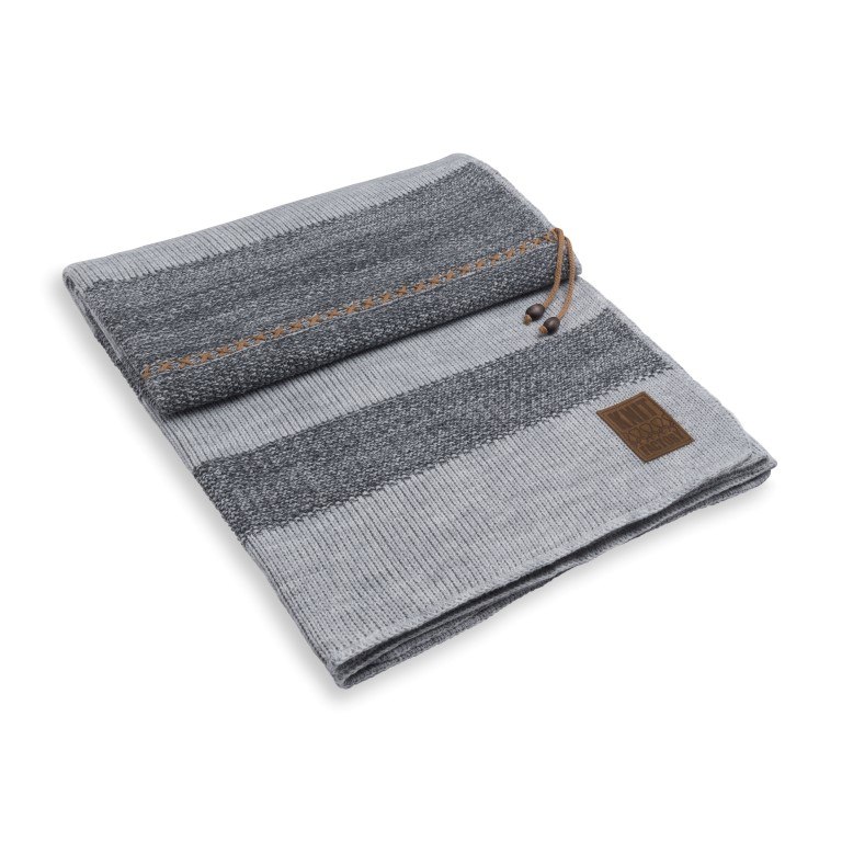 Knit Factory Roxx Plaid Grijs/Antraciet