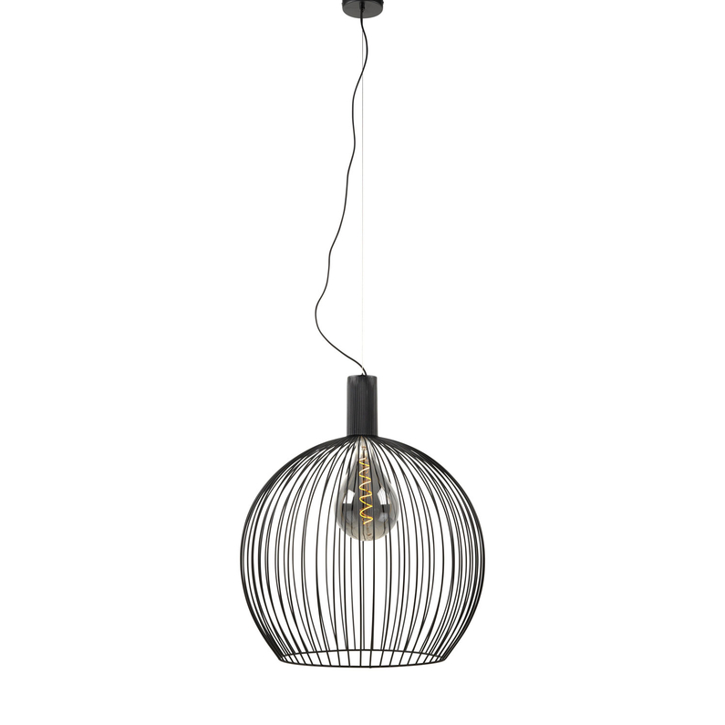 Expo Hanglamp Wire Zwart 60cm