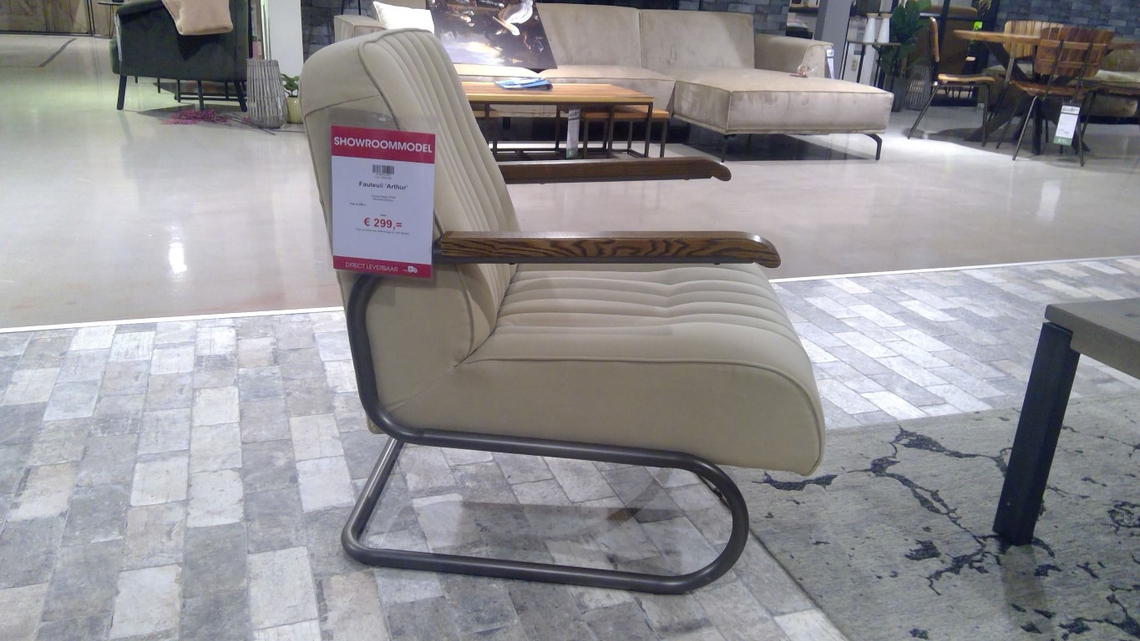 (Showroommodel) Fauteuil Arthur