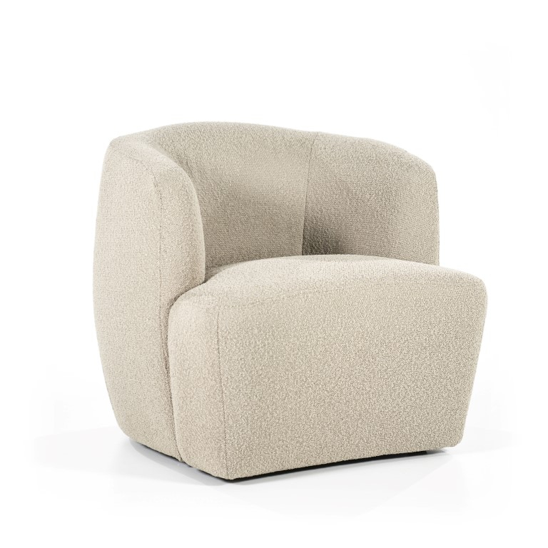 Eleonora Fauteuil Charlotte Taupe