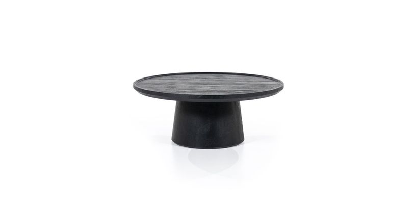 Eleonora Salontafel Ron Zwart Ø80