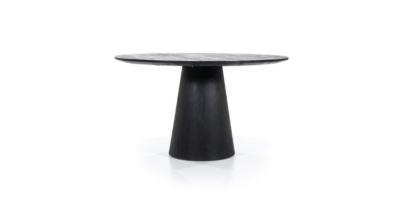 Eleonora Eettafel Aron Zwart Ø130