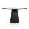 Eleonora Eettafel Aron Zwart Ø130