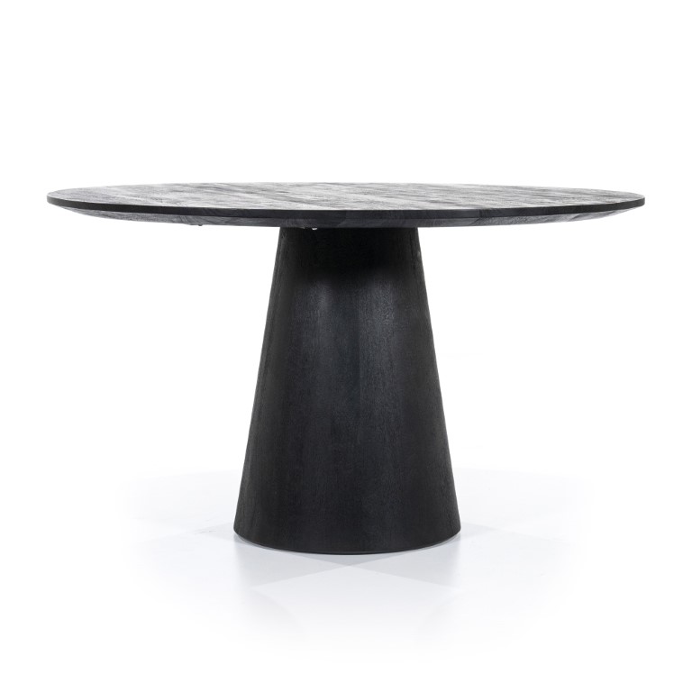 Eleonora Eettafel Aron Zwart Ø130