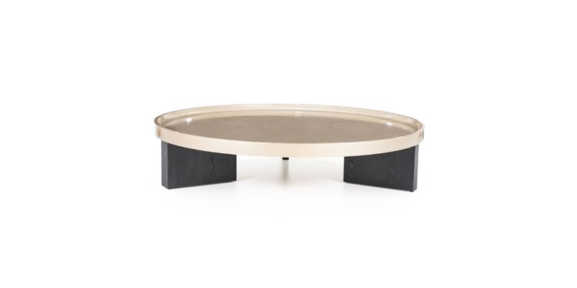 Eleonora Salontafel Mayson Beige Ø120