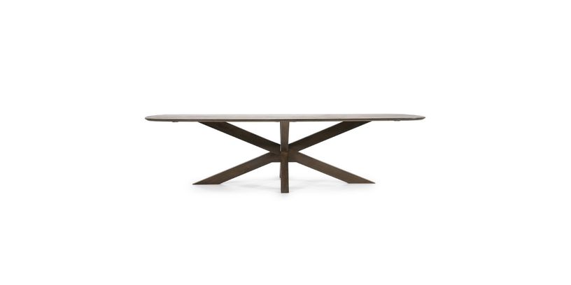 Eleonora Eettafel Nikki 280x100 Bruin