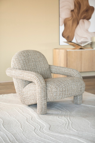Eleonora Fauteuil Monica Taupe