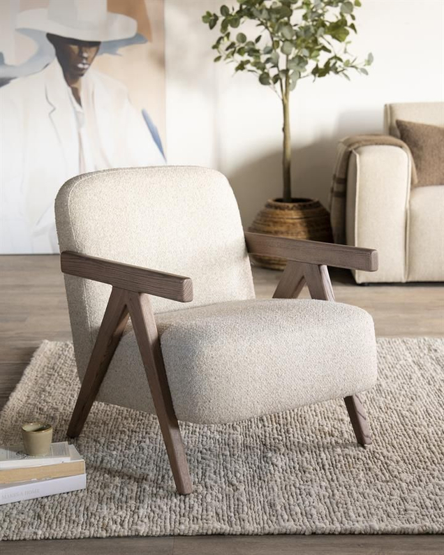 Eleonora Fauteuil Francis Beige