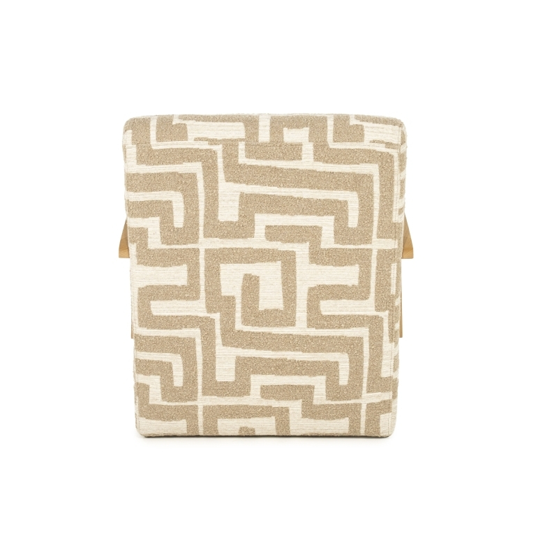 Eleonora Fauteuil Olek Geblokt Taupe