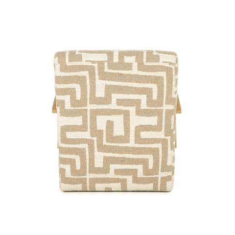 Eleonora Fauteuil Olek Geblokt Taupe