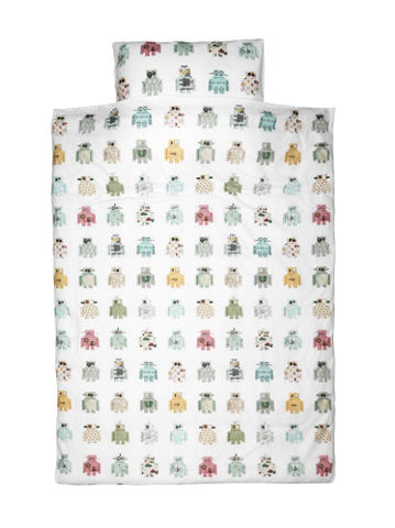 Dekbedovertrek Robot 140x220