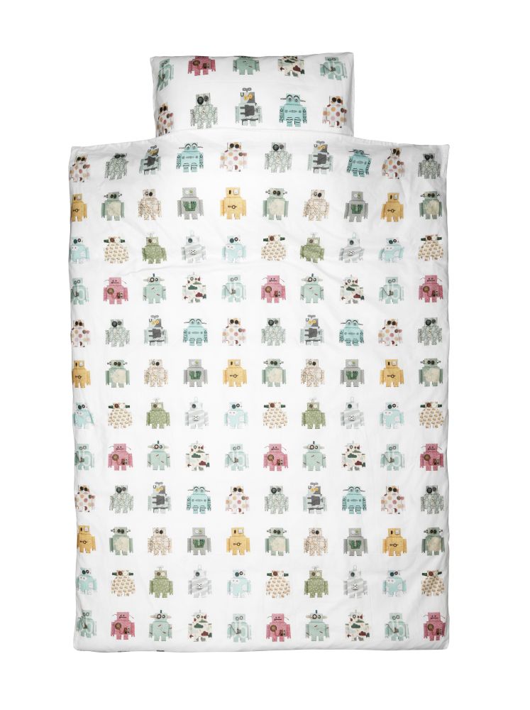 Junior dekbedovertrek Robot