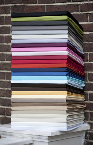 Hoeslaken Percal tc 200 160x210cm ecru