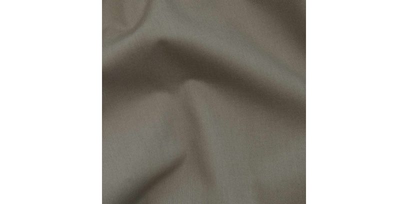 Topper Hoeslaken Percal tc 200 180x210cm taupe