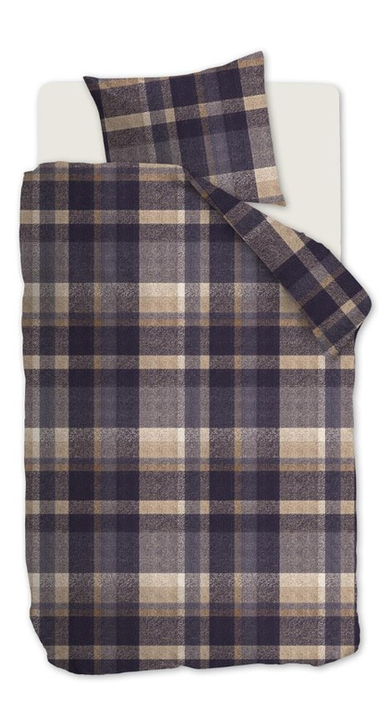 Beddinghouse DBO Joss Grey 140x200/200 Flanel