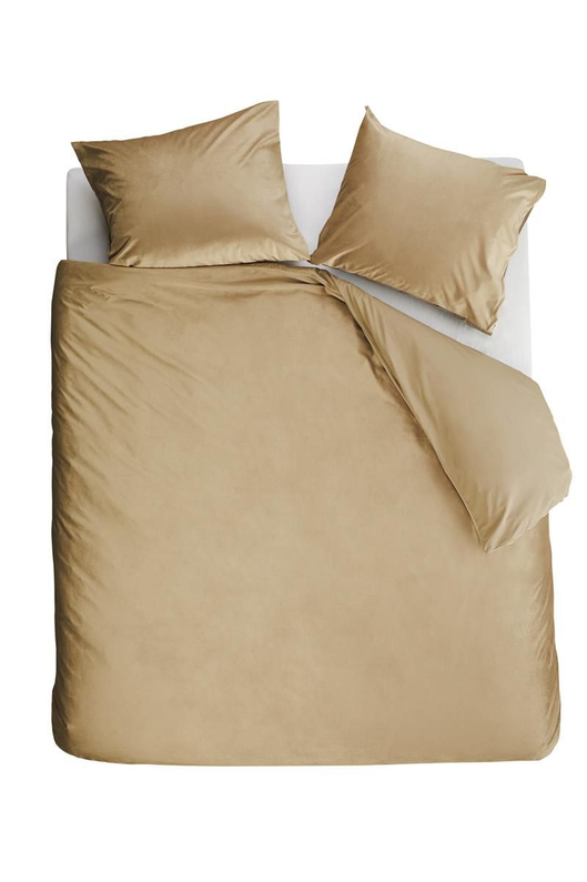 AHWM Dekbedovertrek Tender Dark Sand 240x200/220