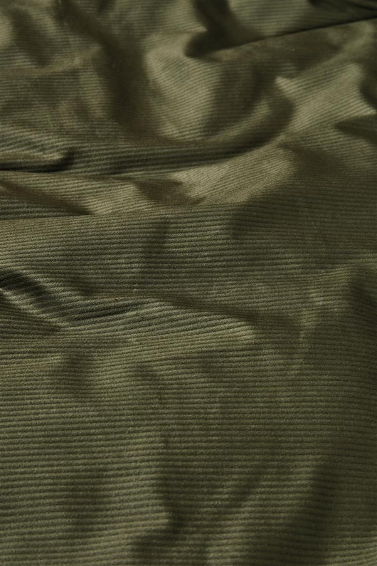 AHWM Dekbedovertrek Cosy Corduroy Green 240x200