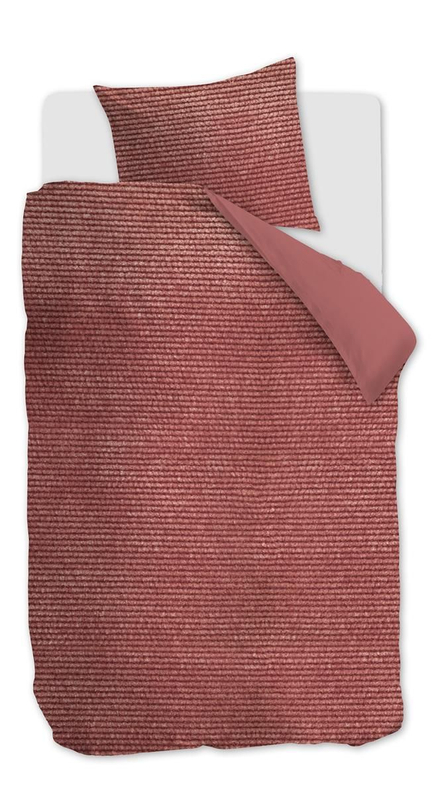 AHWM Dekbedovertrek Cosy Corduroy Pink 140x200/220