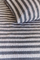 Ariadne Dekbedovertrek Knit Stripes Bl/Wh 240x200