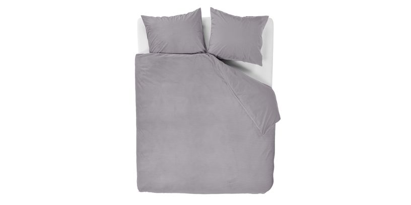 AHWM Dekbedovertrek Cosy Corduroy L. Grey 240x200