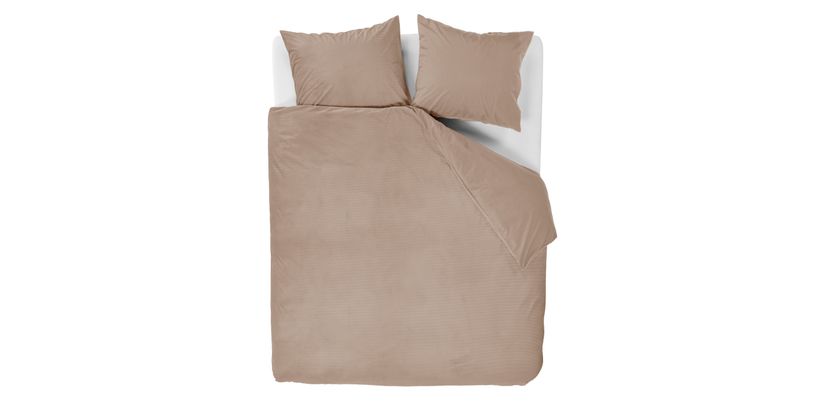 AHWM Dekbedovertrek Cosy Corduroy Natural 240x200