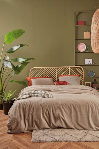 AHWM Dekbedovertrek Cosy Corduroy Natural 240x200