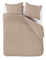 AHWM Dekbedovertrek Relax Taupe 200x200/220
