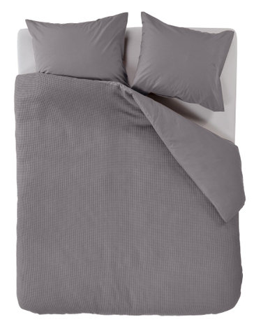 AHWM Dekbedovertrek Relax Grey 240x200/220
