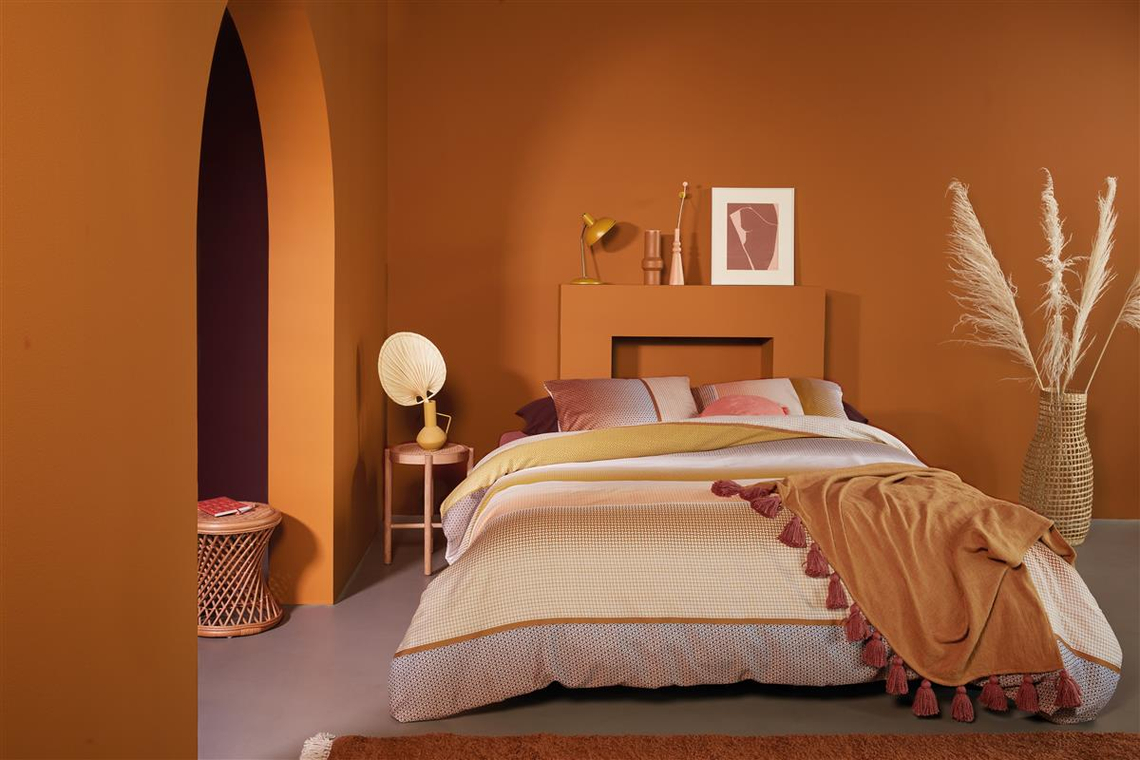 Beddinghouse Dekbedovertrek Odette Yellow 240x200