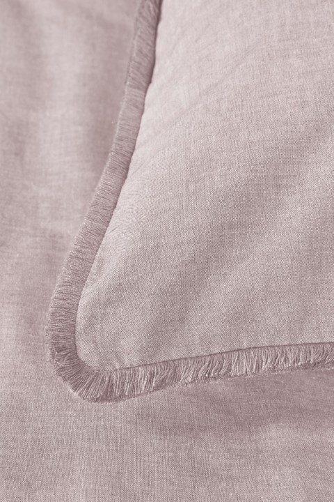 AHWM Dekbedovertrek One Colour Sand 140x200/220