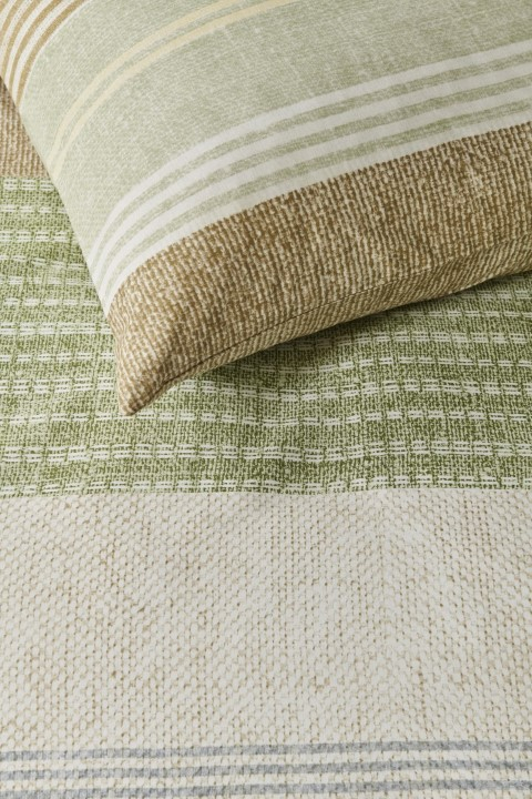 ARIADNE Dekbedovertrek Lin Green 140x200/220