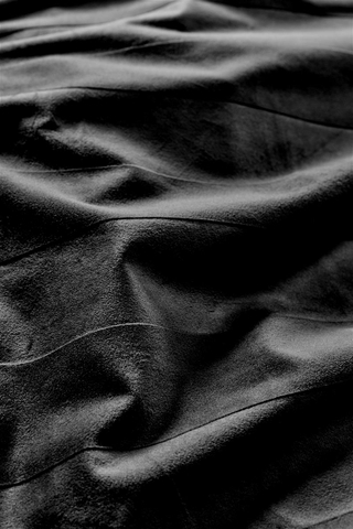 AHWM Dekbedovertrek Shine Black 140x200/220