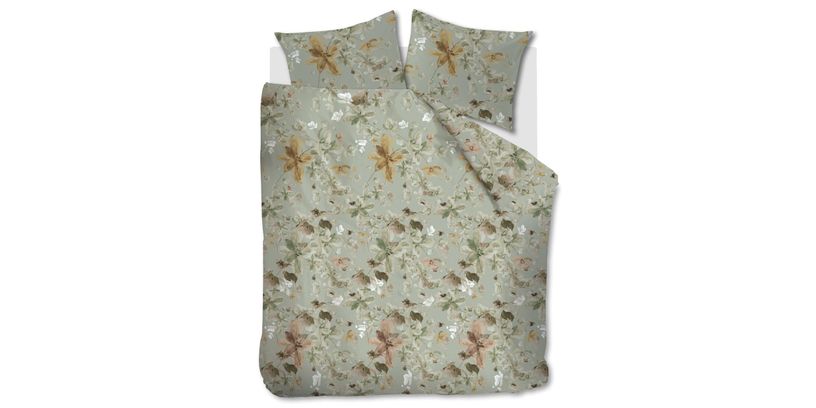Ariadne AtHome Dekbedovertrek Pretty Green 220x200