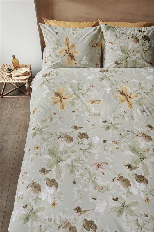 Ariadne AtHome Dekbedovertrek Pretty Green 220x200