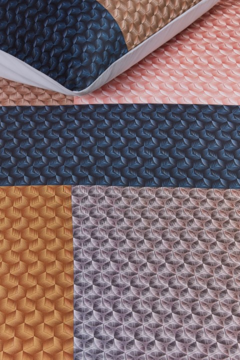 K&V Dekbedovertrek Infinite Multi 140x200/220