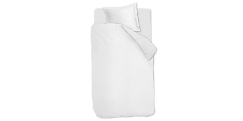 Beddinghouse Dekbedovertrek Gloss White 140x200