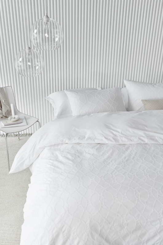 Beddinghouse Dekbedovertrek Milky White 140x200