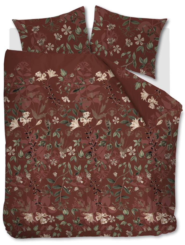 Beddinghouse Dekbedovertr. Serpetine Terra 200x200