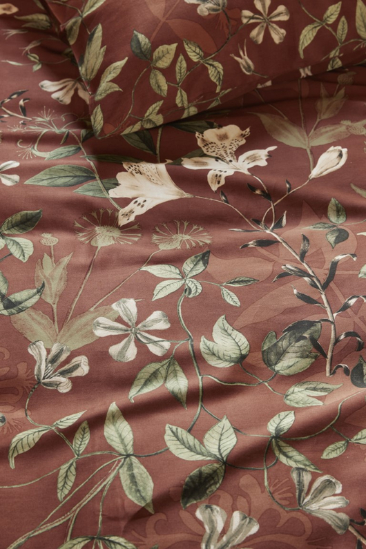 Beddinghouse Dekbedovertr. Serpetine Terra 200x200