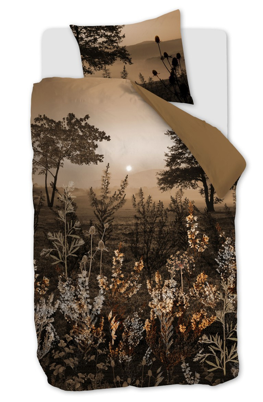 Beddinghouse Dekbedovertrek Evening Brown 140x200