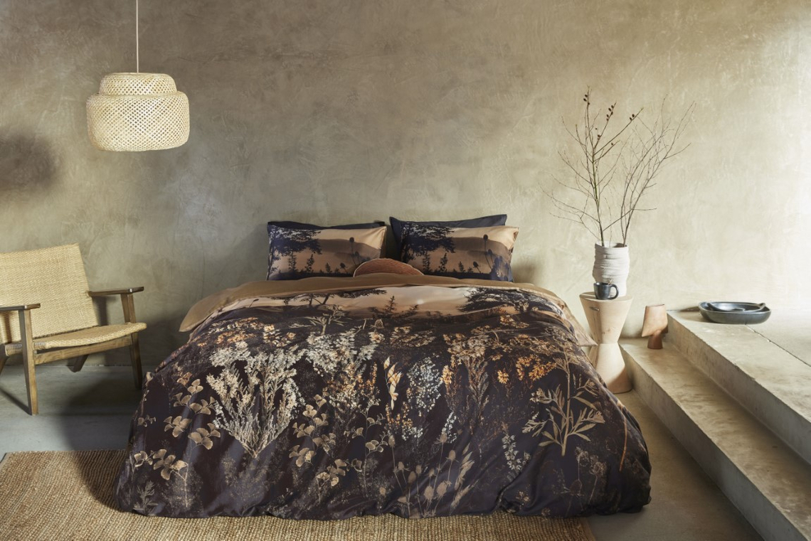 Beddinghouse Dekbedovertrek Evening Brown 140x200