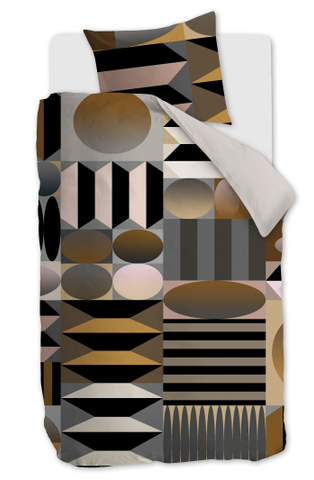 Beddinghouse Dekbedovertrek At Night Brown 140x200