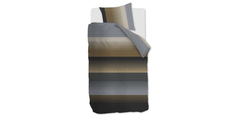 Beddinghouse Dekbedovertrek Luke Grey 140x200