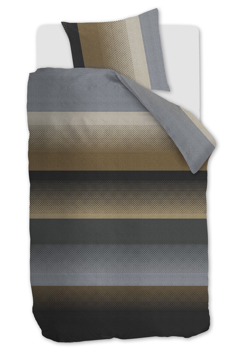 Beddinghouse Dekbedovertrek Luke Grey 140x200