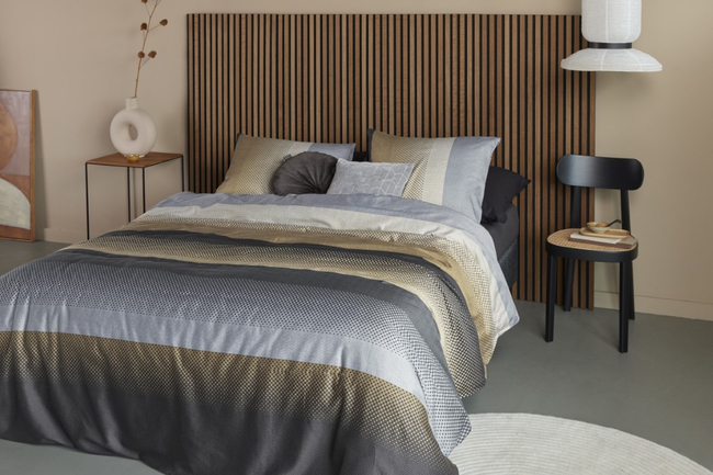 Beddinghouse Dekbedovertrek Luke Grey 140x200