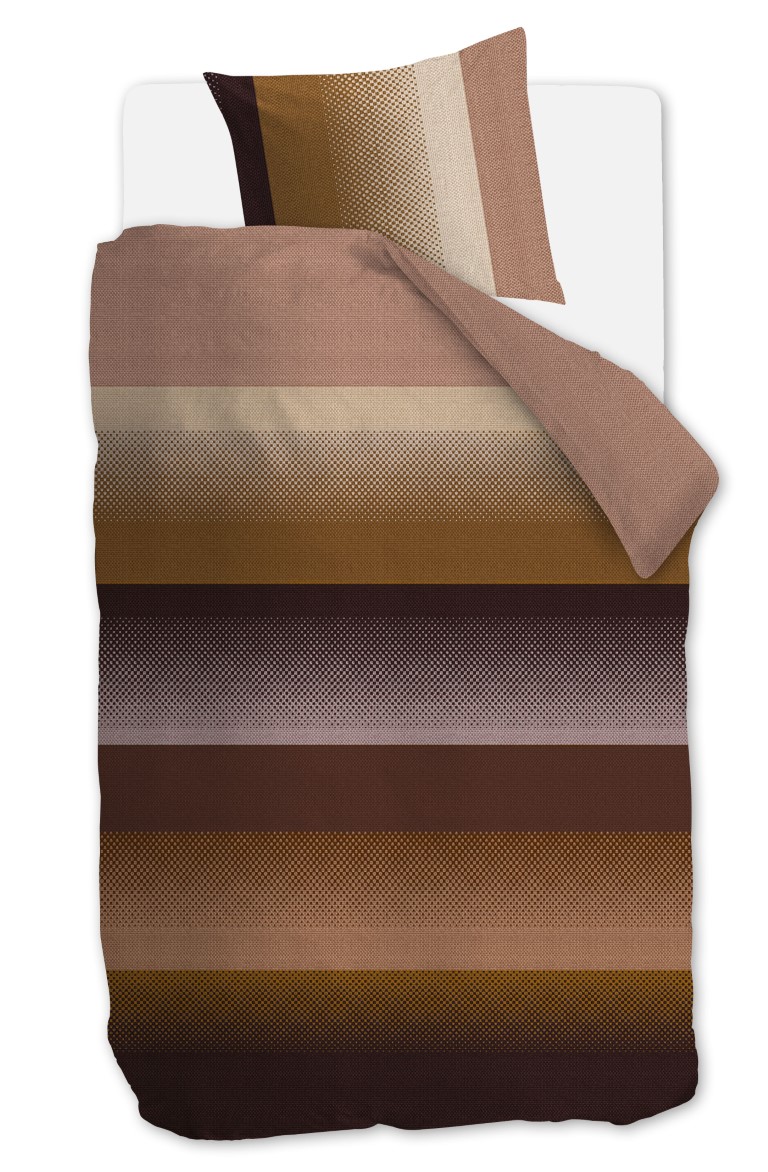 Beddinghouse Dekbedovertrek Luke Dark Red 140x200